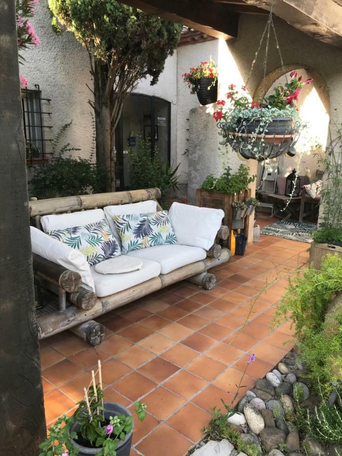 Le Jardin De La Cite Panzió Carcassone Kültér fotó